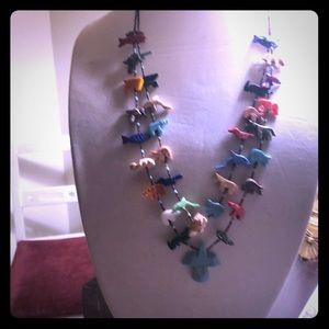 Native American Fetish necklace
